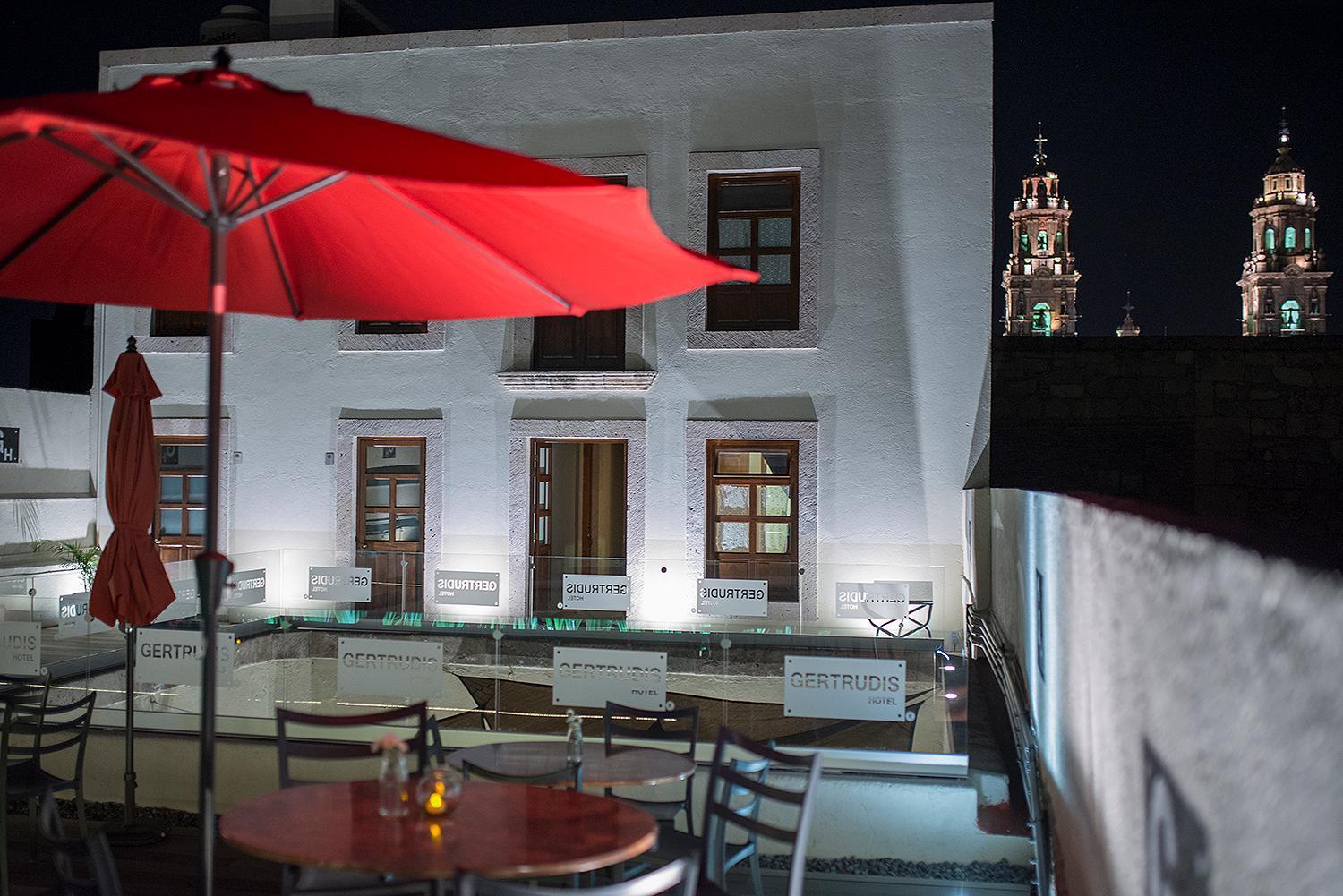 Gertrudis Hotel Морелия Экстерьер фото